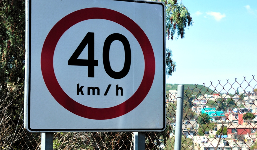 Traffic sign pole